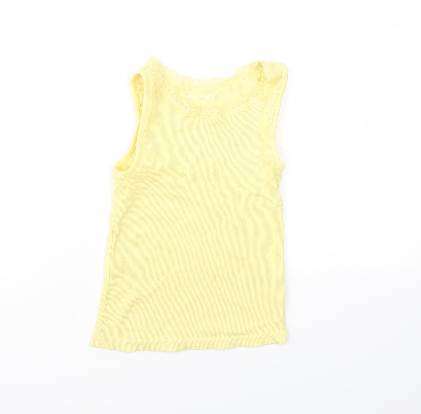 NUTMEG  Girls Yellow   Basic T-Shirt Size 4-5 Years