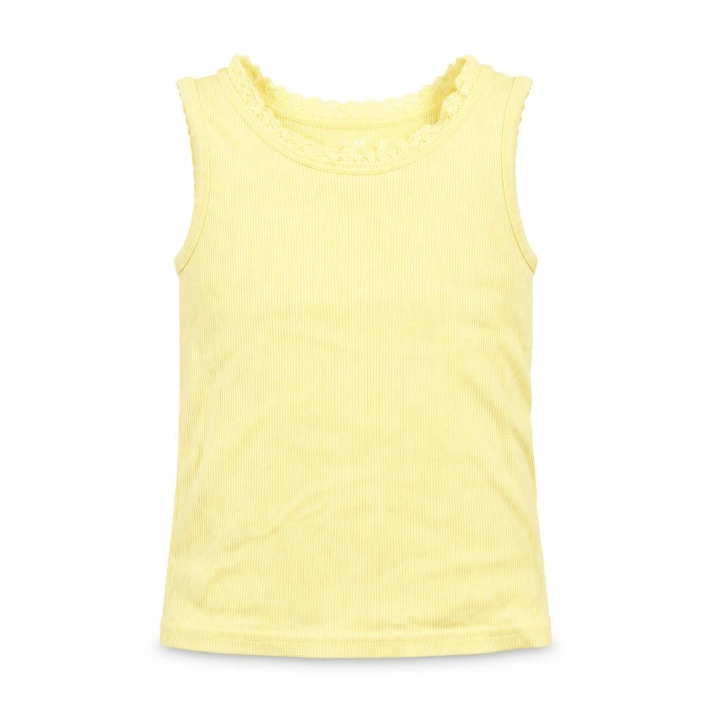 NUTMEG  Girls Yellow   Basic T-Shirt Size 4-5 Years