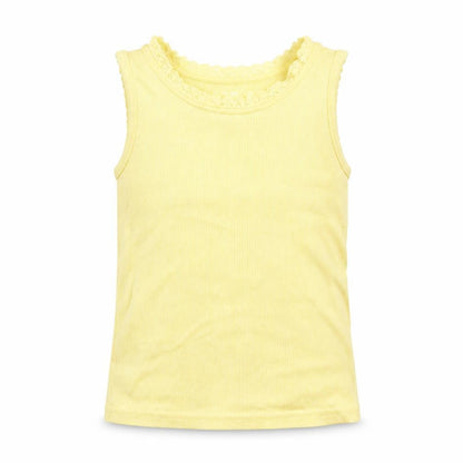 NUTMEG  Girls Yellow   Basic T-Shirt Size 4-5 Years