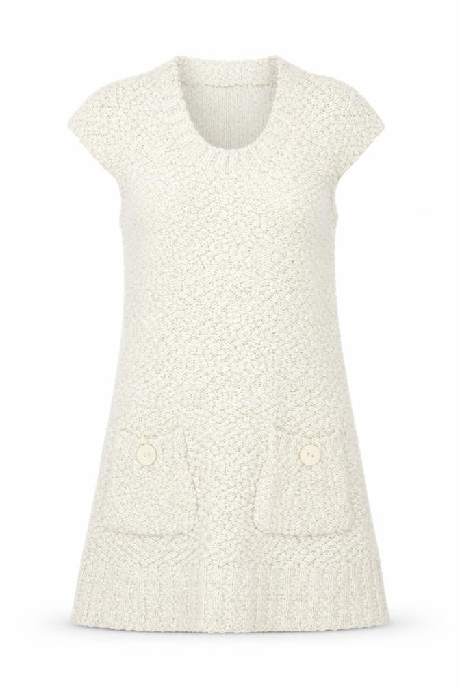New Look Womens Ivory   Fit & Flare  Size 12