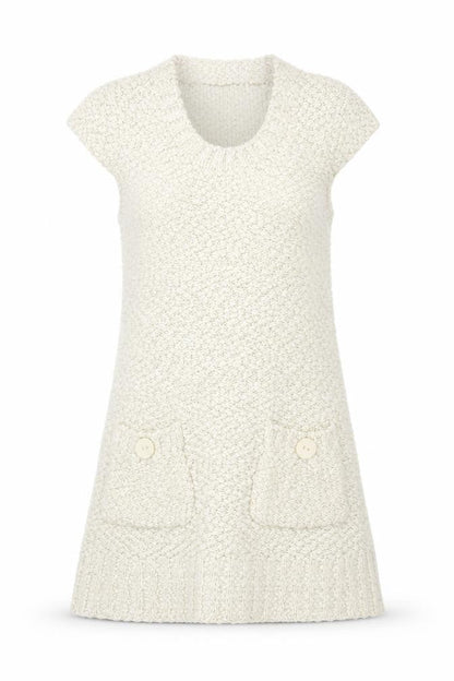 New Look Womens Ivory   Fit & Flare  Size 12