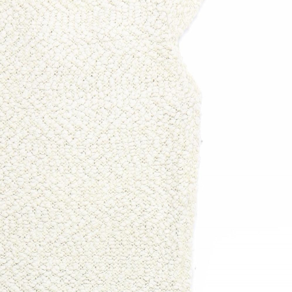 New Look Womens Ivory   Fit & Flare  Size 12
