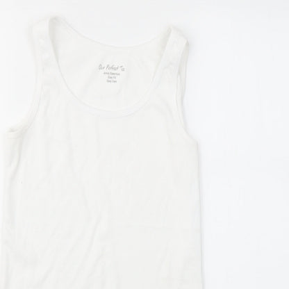 SOUTH  Womens White   Basic T-Shirt Size 14