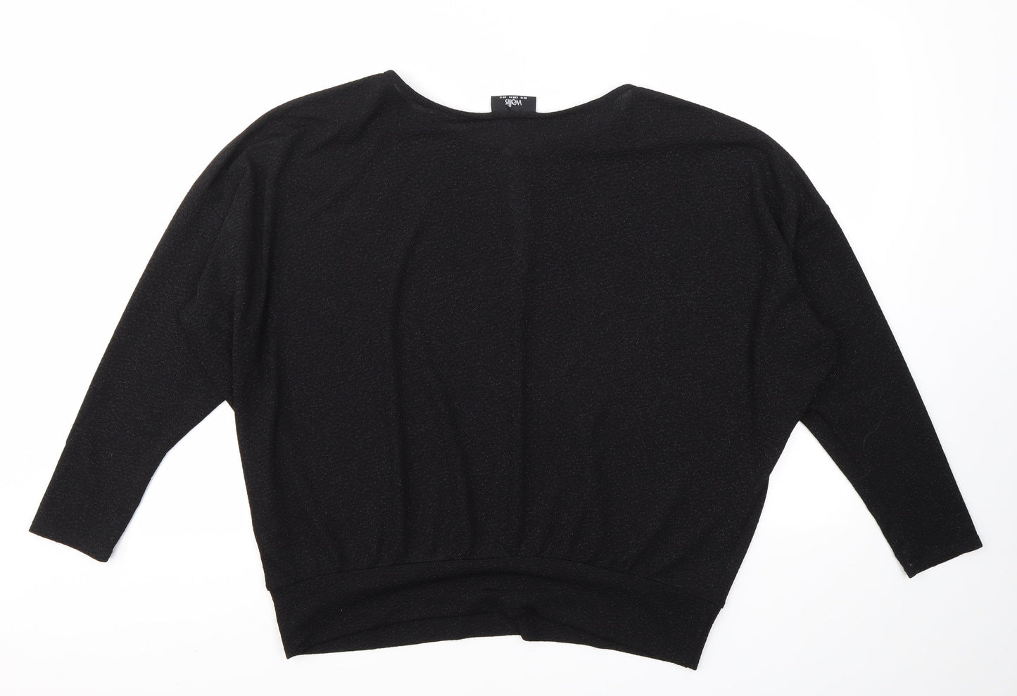 Wallis Womens Black   Basic Blouse Size 16