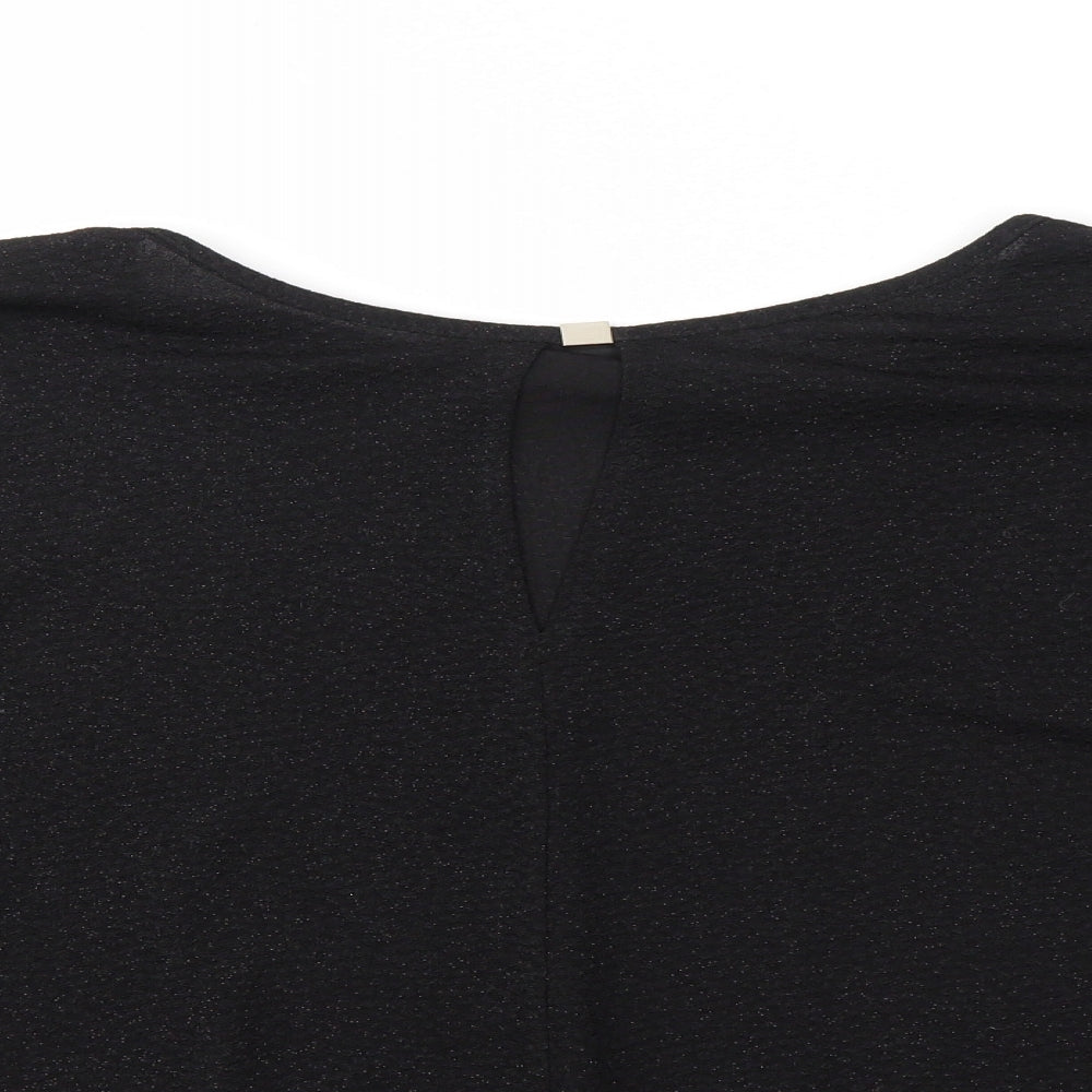Wallis Womens Black   Basic Blouse Size 16