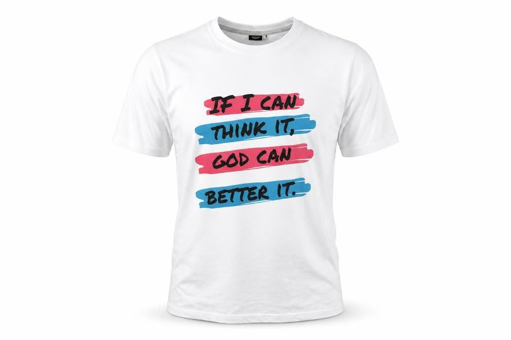 PREMIUM  Mens Multicoloured Geometric   T-Shirt Size L