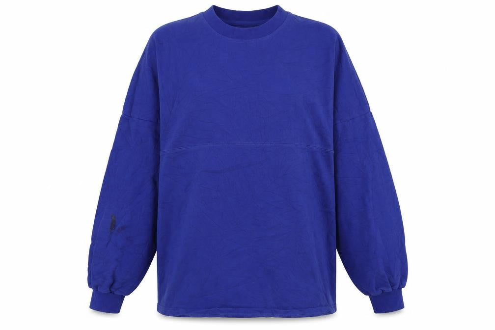 raja Womens Blue   Pullover Sweatshirt Size M