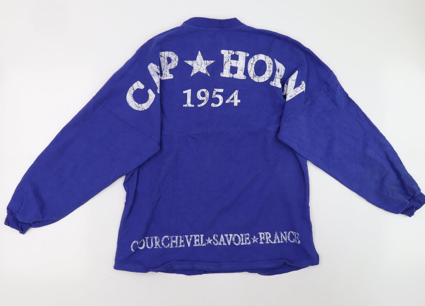 raja Womens Blue   Pullover Sweatshirt Size M