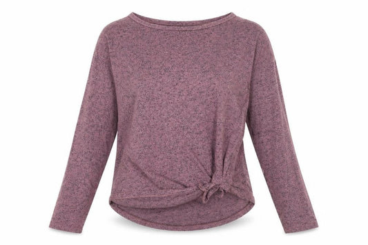moral fiber Womens Purple   Pullover Sweatshirt Size L
