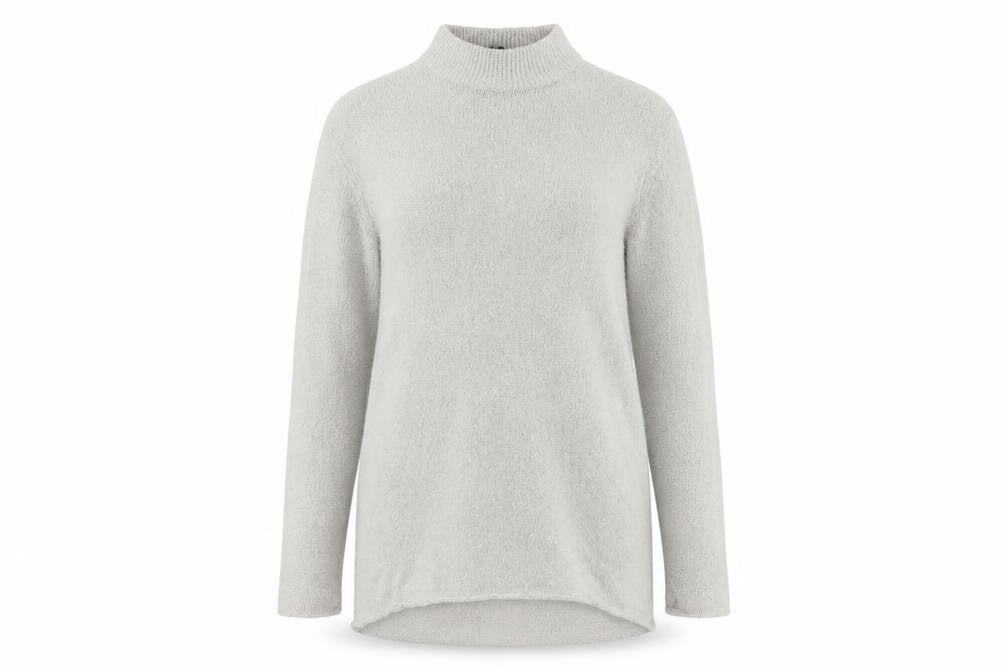 H&M Womens Beige   Pullover Sweatshirt Size M