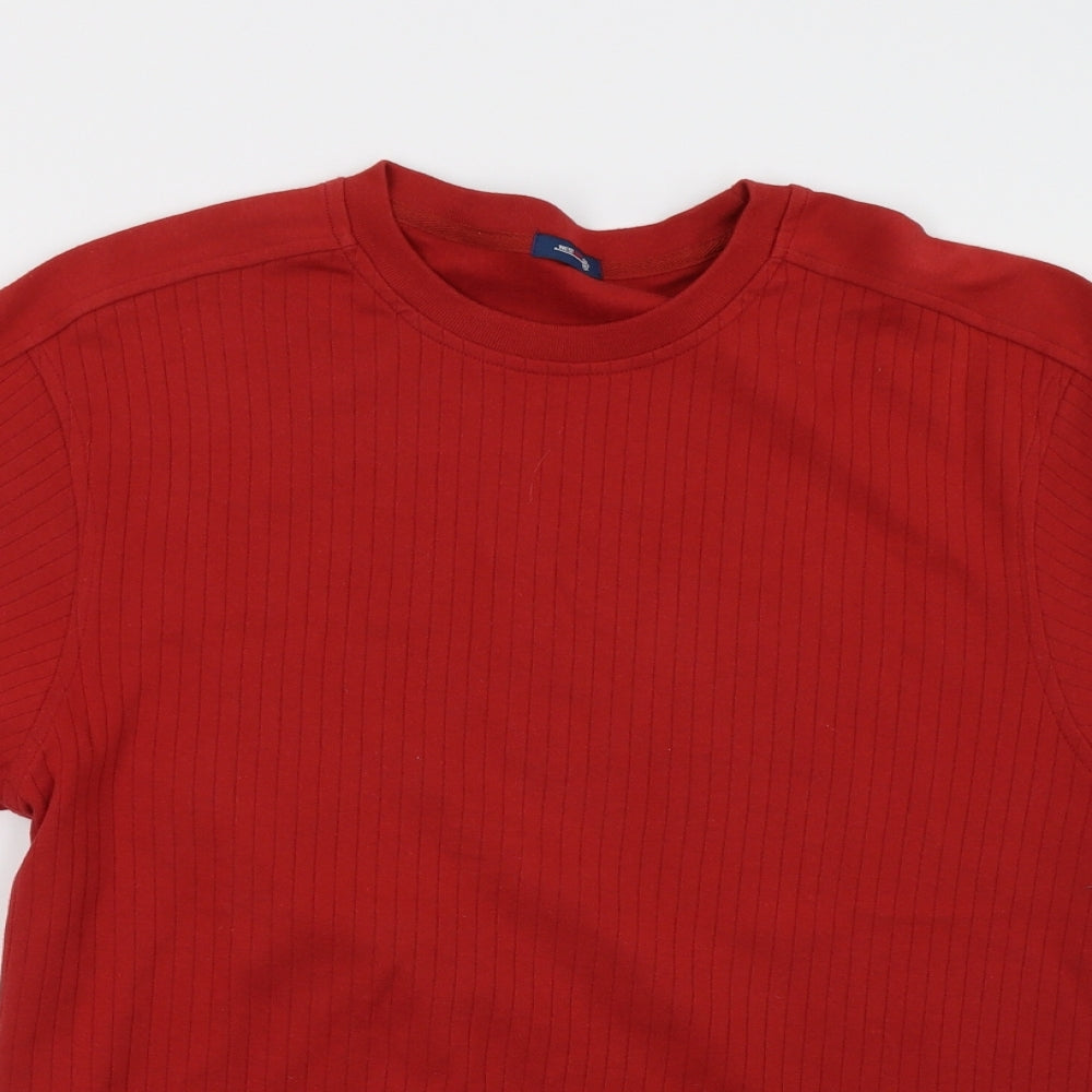 West Rock Mens Red    T-Shirt Size M