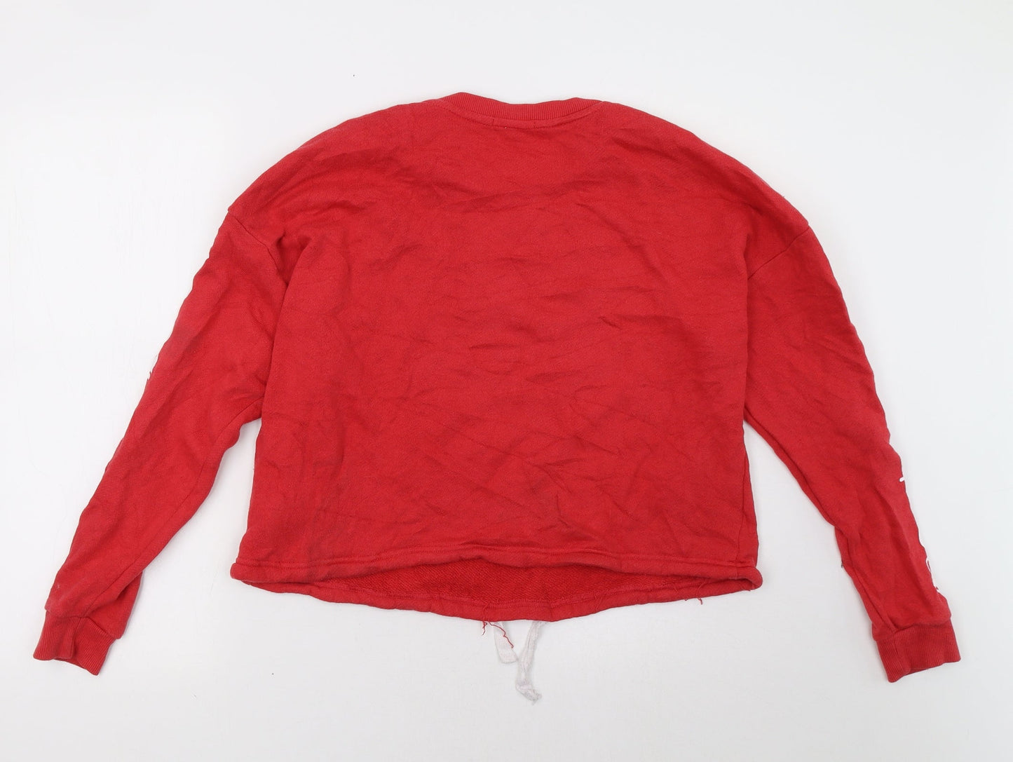 FOREVER 21 Womens Red   Pullover Sweatshirt Size S