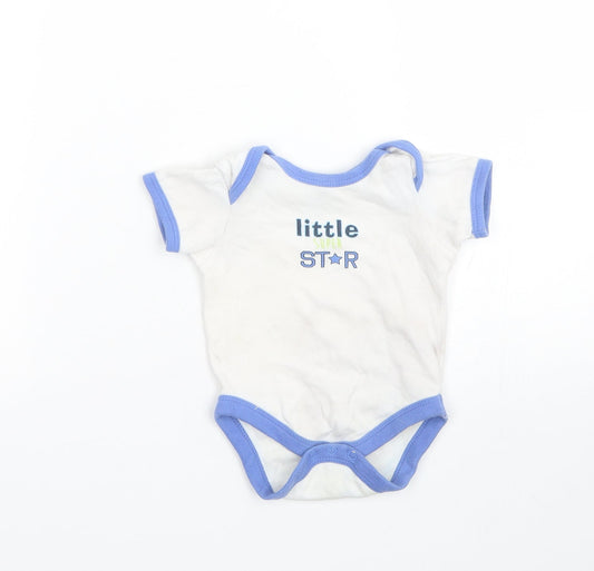 Little loud Baby White   Babygrow One-Piece Size 0-3 Months