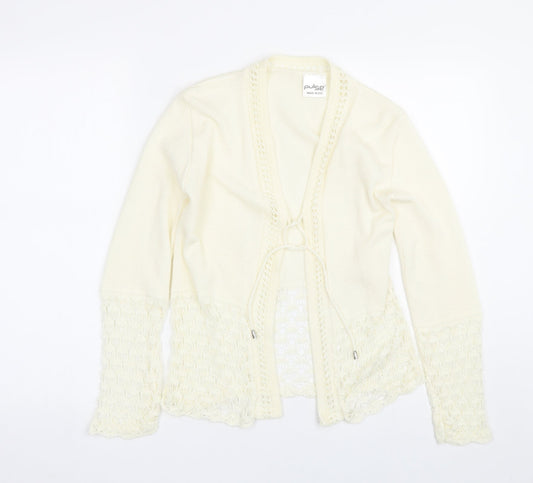 Pulse Womens Beige   Cardigan Jumper Size 10