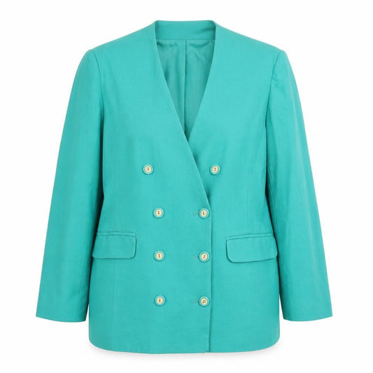 Compliments Womens Green   Jacket Suit Size 16