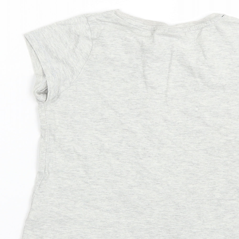 NEXT Girls Grey   Basic T-Shirt Size 4-5 Years
