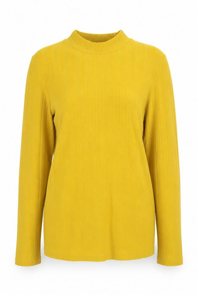 New Look Womens Yellow Striped  Pullover Jumper Size 14