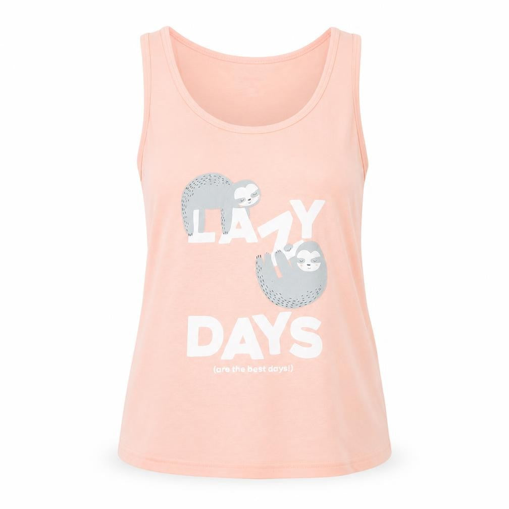 Primark Womens Pink   Cami Pyjama Top Size XS