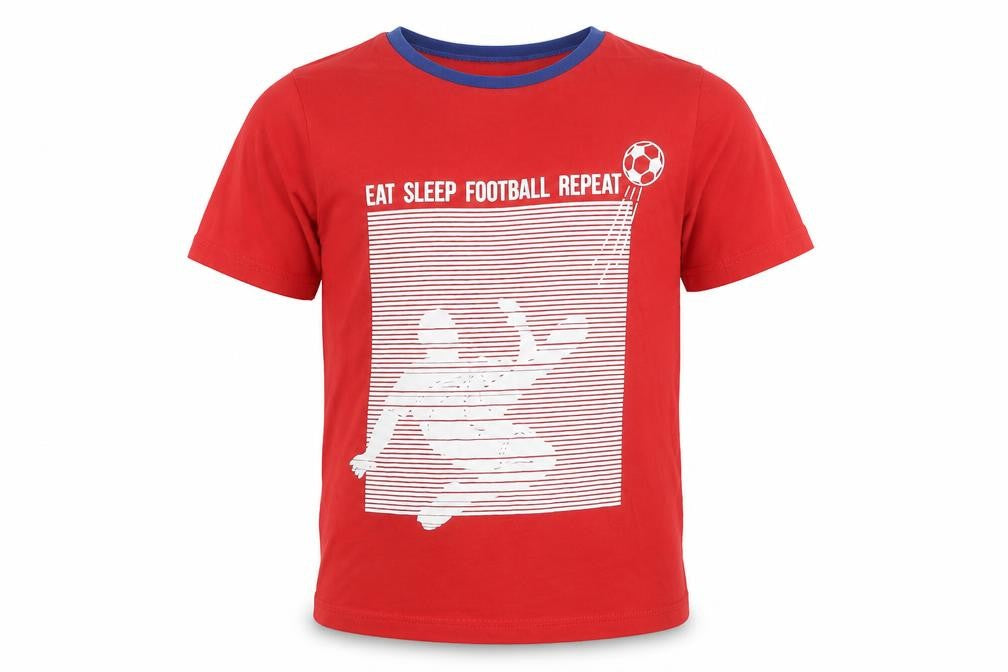 George Boys Red    Pyjama Top Size 11-12 Years