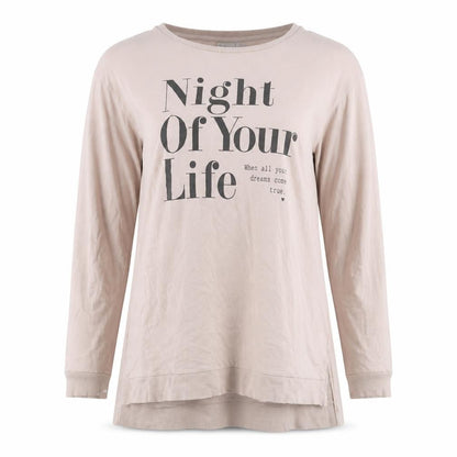 H&M Womens Pink   Pullover Sweatshirt Size L