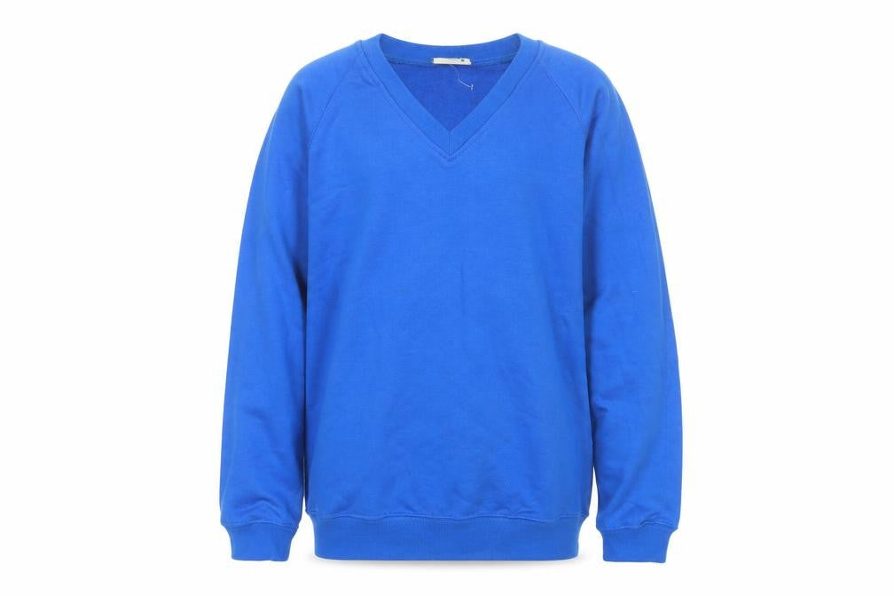 David Luke Boys Blue   Pullover Sweatshirt Size 11-12 Years  - School uniform