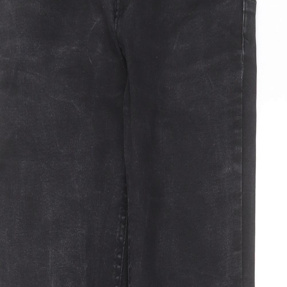 Primark Womens Grey  Denim Skinny Jeans Size 10 L27 in
