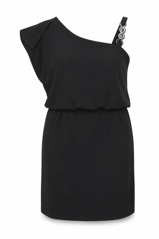 S.L. Fashions Womens Black   Shift  Size 14