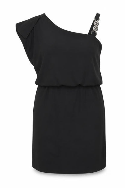 S.L. Fashions Womens Black   Shift  Size 14