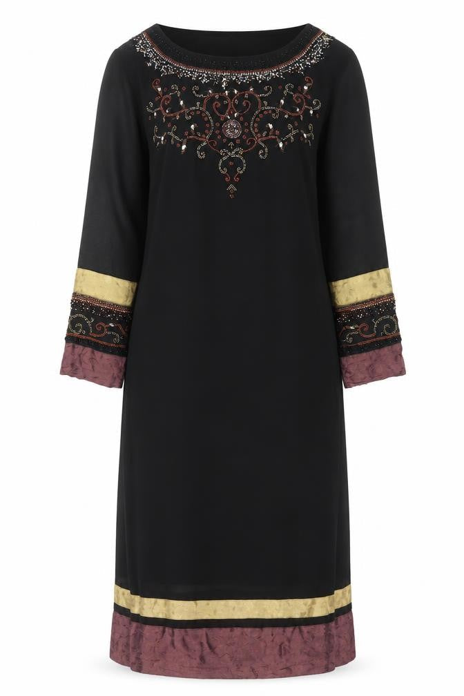 suits me Womens Black   Shift  Size XS  - beaded