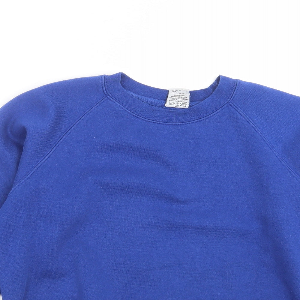 westex Boys Blue   Pullover Sweatshirt Size 12-13 Years  - school