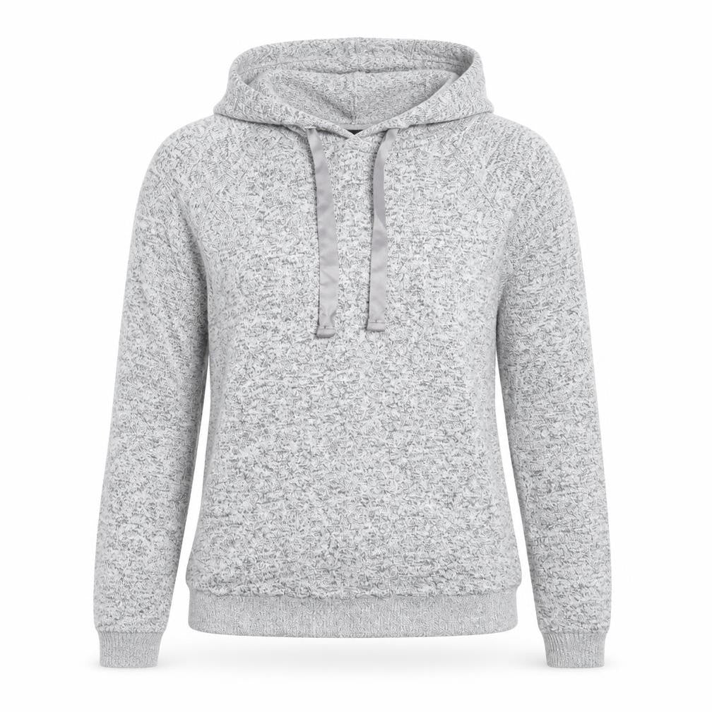 NEXT Womens Grey  Knit Pullover Hoodie Size S
