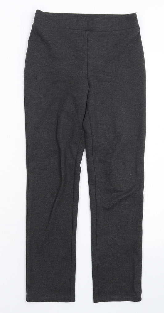 George Girls Grey   Jegging Trousers Size 10-11 Years - Legging