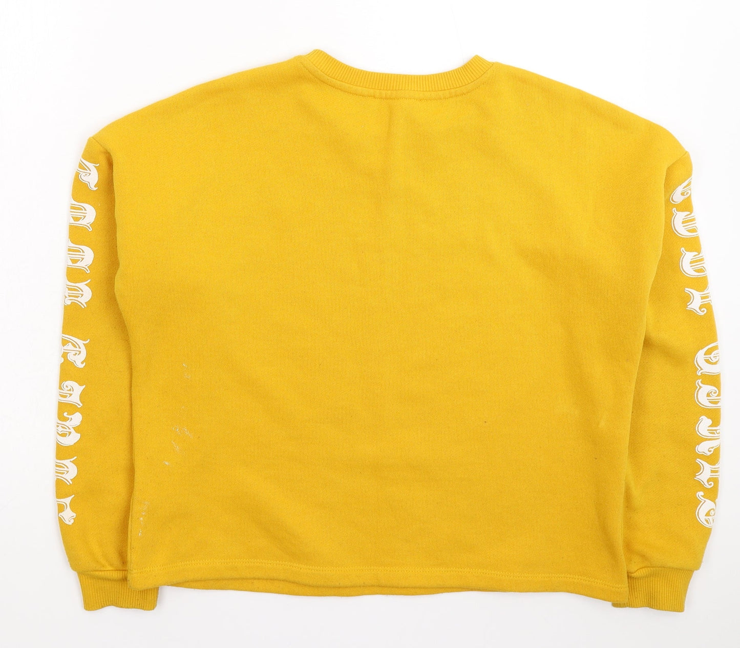 KOTON Womens Yellow   Pullover Sweatshirt Size XS