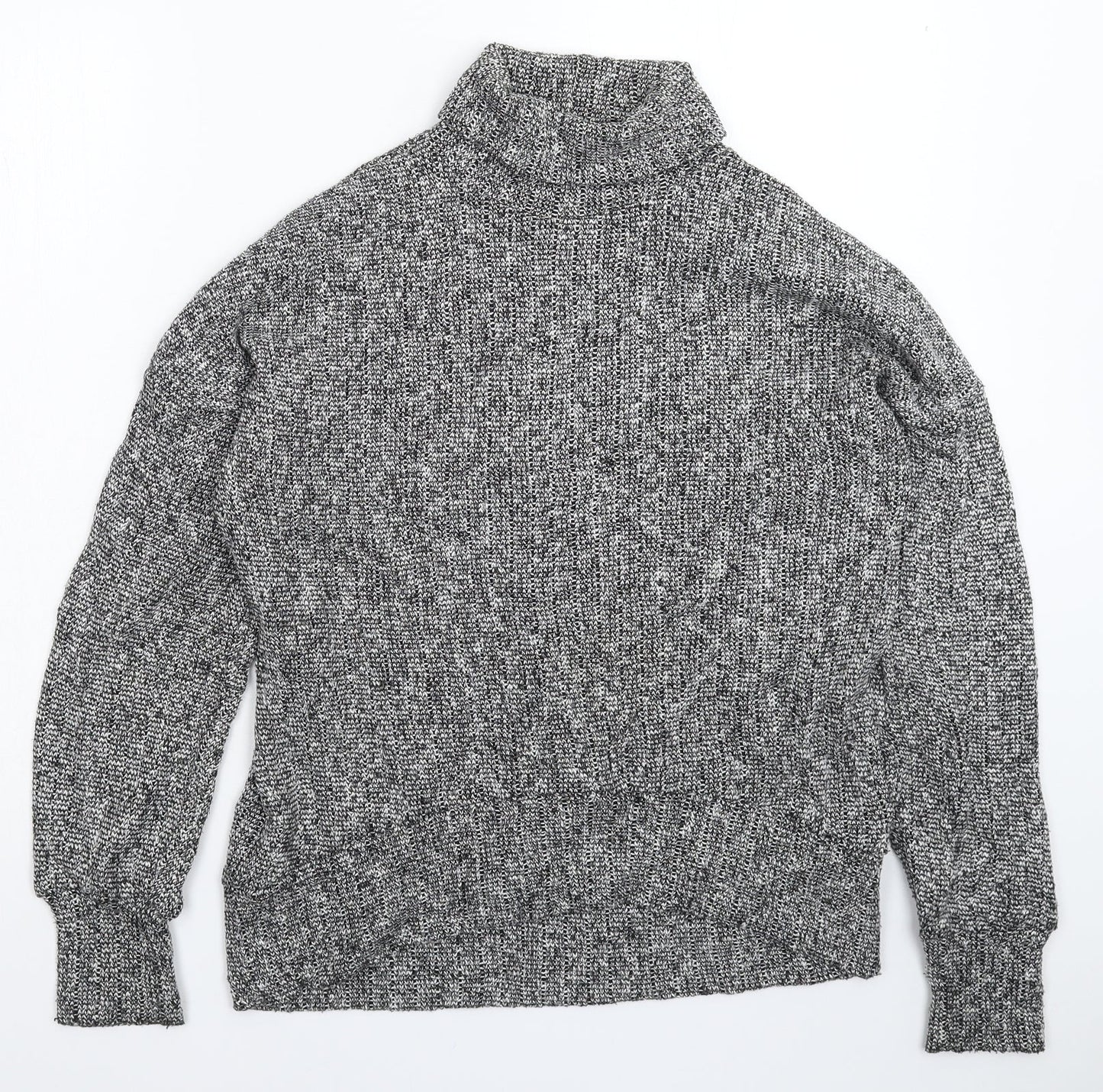 Topshop Womens Grey  Knit Pullover Jumper Size 8