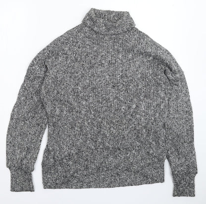 Topshop Womens Grey  Knit Pullover Jumper Size 8