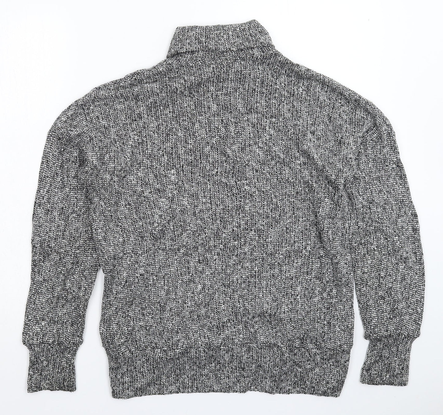 Topshop Womens Grey  Knit Pullover Jumper Size 8