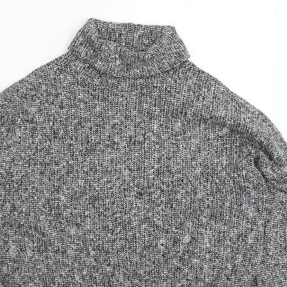 Topshop Womens Grey  Knit Pullover Jumper Size 8