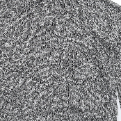 Topshop Womens Grey  Knit Pullover Jumper Size 8