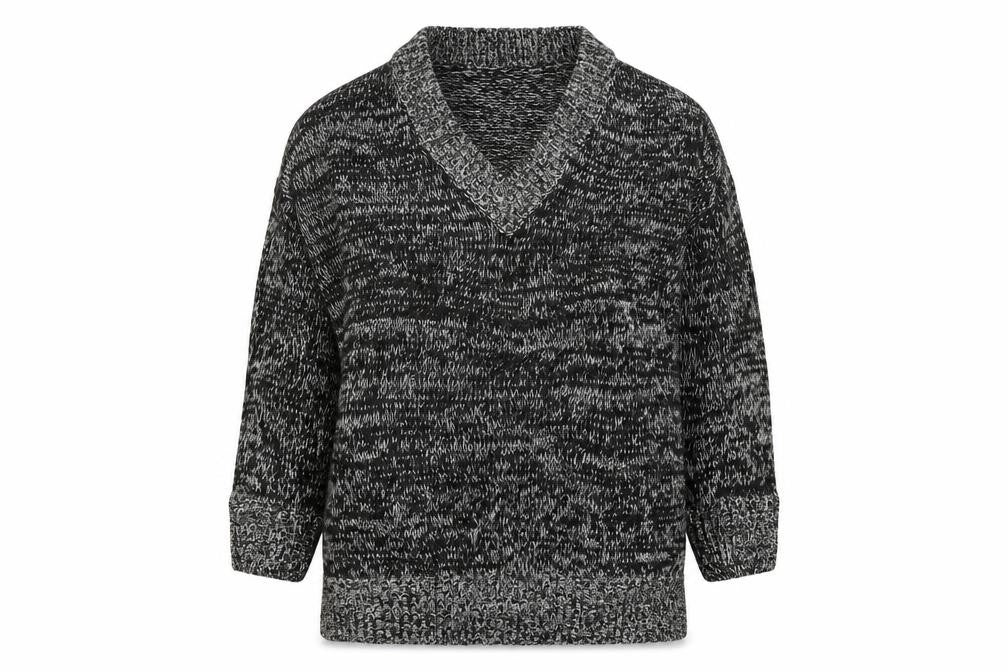 New Look Womens Grey  Knit Pullover Jumper Size S  - Oversized