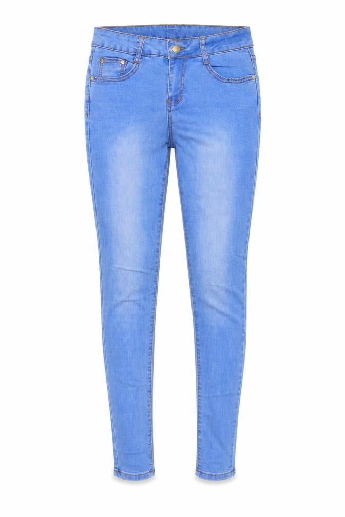 Preworn Womens Blue  Denim Skinny Jeans Size S L30 in