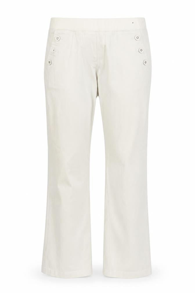 Maine New England Womens White Trousers Size 14 L30 in