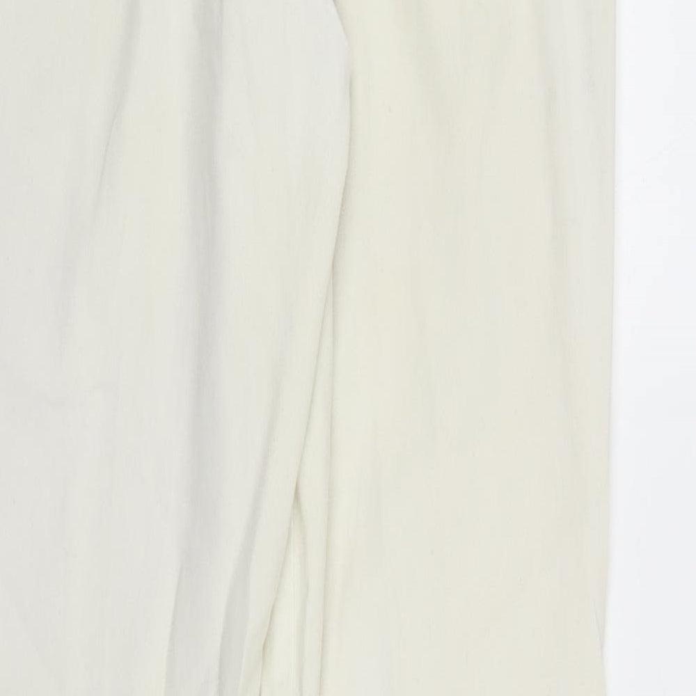 Maine New England Womens White   Trousers  Size 14 L30 in