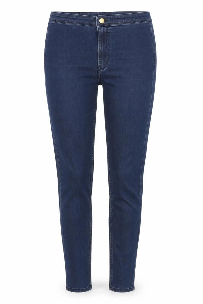 H&M Womens Blue  Denim Skinny Jeans Size 12 L28 in