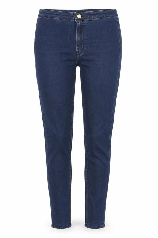H&M Womens Blue  Denim Skinny Jeans Size 12 L28 in