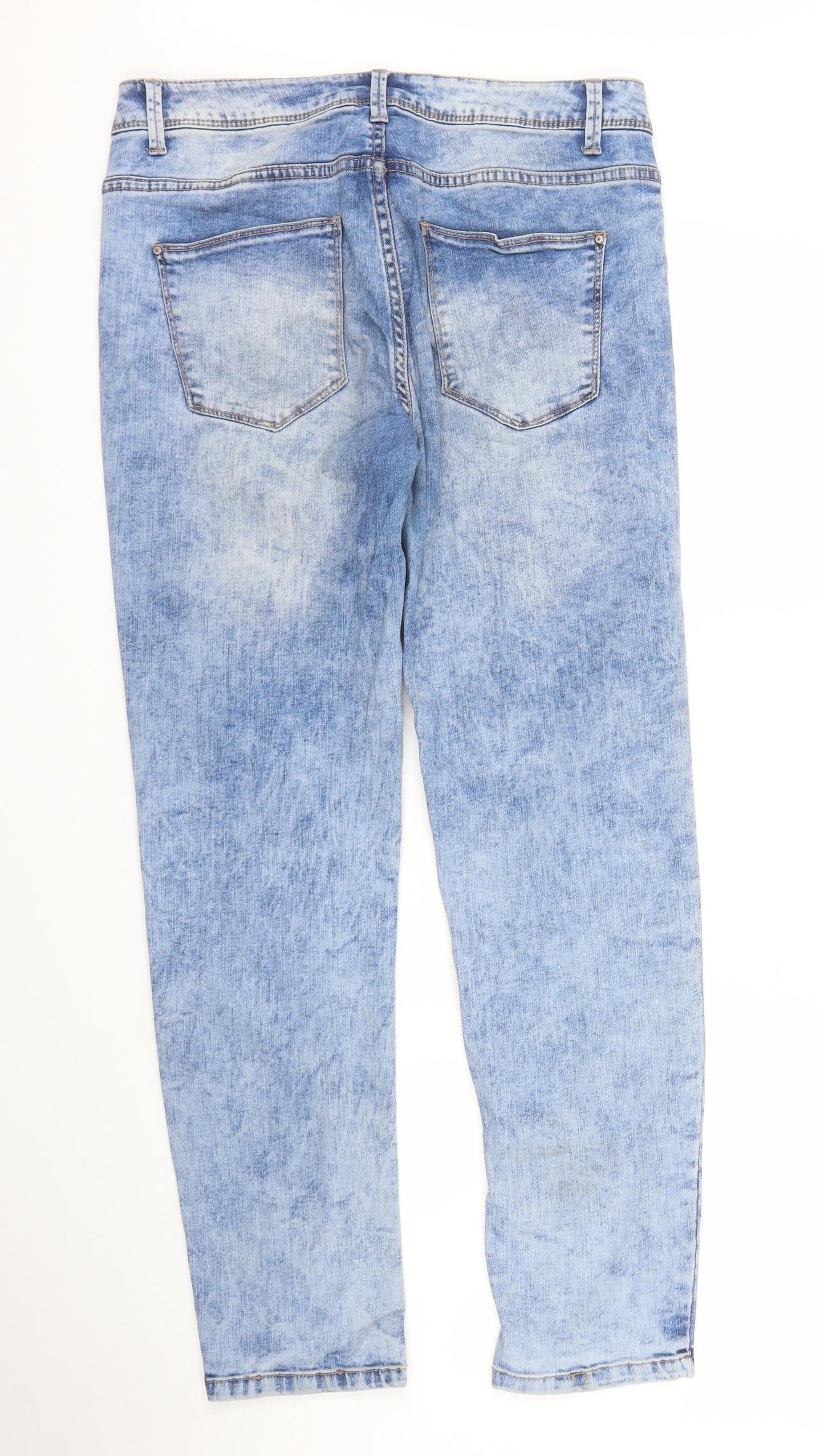 House Womens Blue  Denim Jegging Jeans Size 12 L27 in