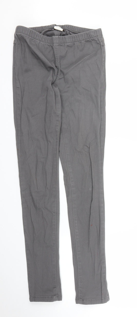 Pieces Womens Grey   Skinny Jeans Size 24 in L29 in