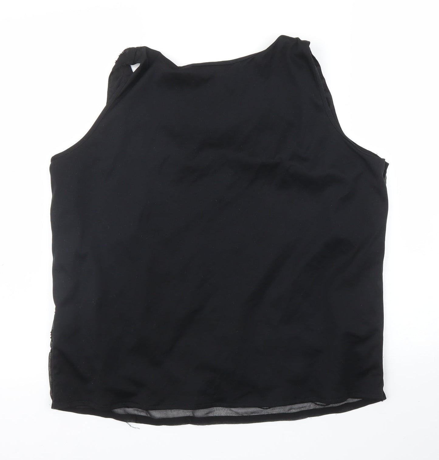 Wardrobe Womens Black   Basic Blouse Size L
