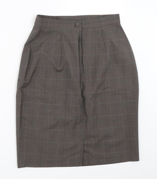 Preworn Womens Grey   Straight & Pencil Skirt Size 25 in