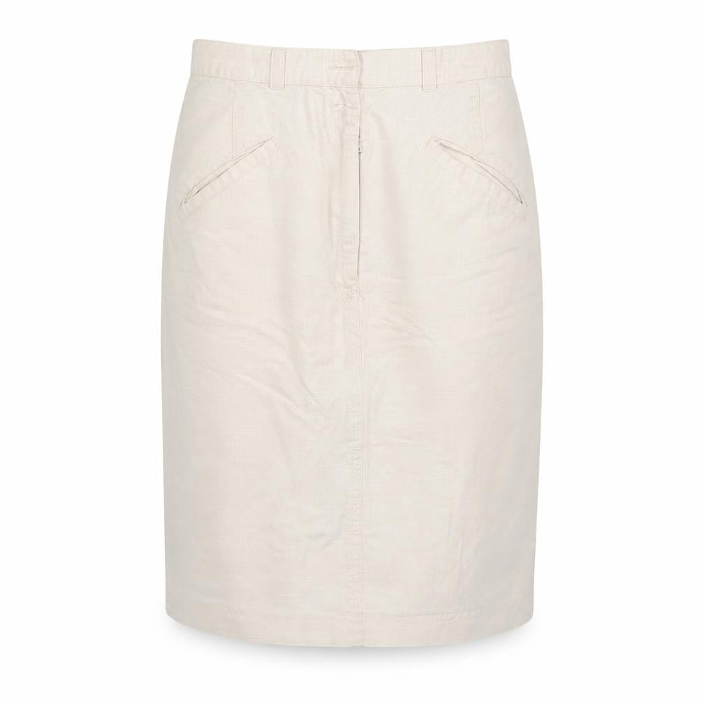 Mosquitos Womens Ivory   Straight & Pencil Skirt Size 10