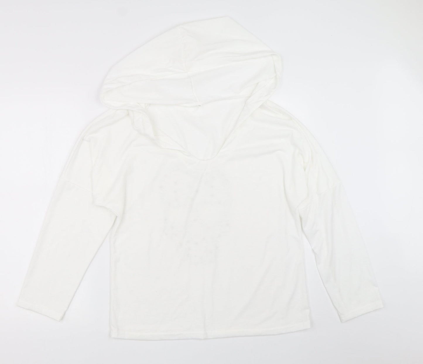 Preworn Womens White   Basic T-Shirt Size M